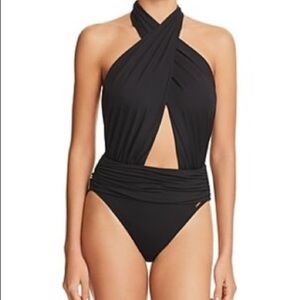 VINCE CAMUTO One Piece Coral Swimsuit NWT